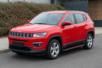 Jeep Compass 2016- Praguri Laterale Maya Red (2 buc, Aluminiu) foto 1