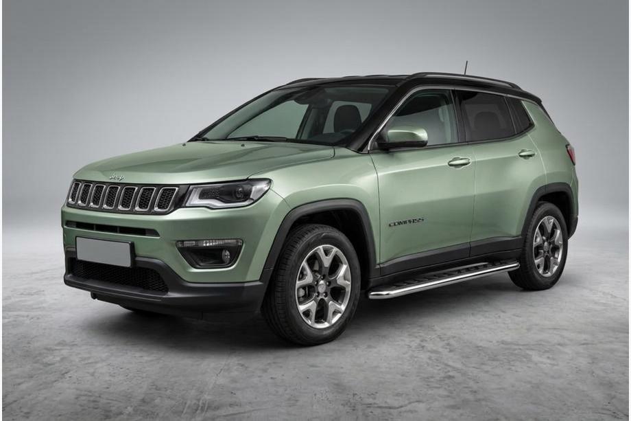 Jeep Compass 2016- Praguri Laterale Maydos V1 (2 buc, Aluminiu) Image