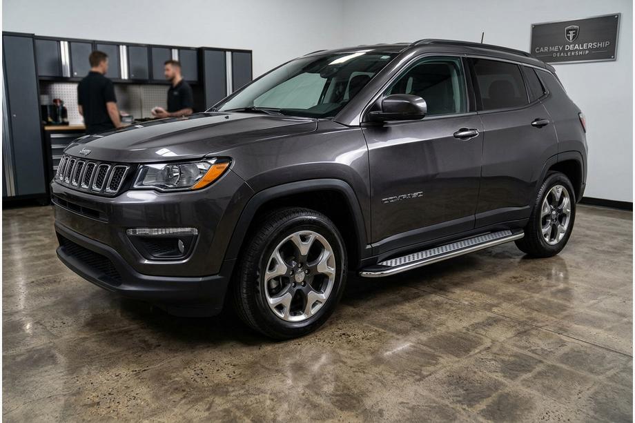 Jeep Compass 2016- Praguri Laterale Maydos V2 (2 buc, Aluminiu) Image