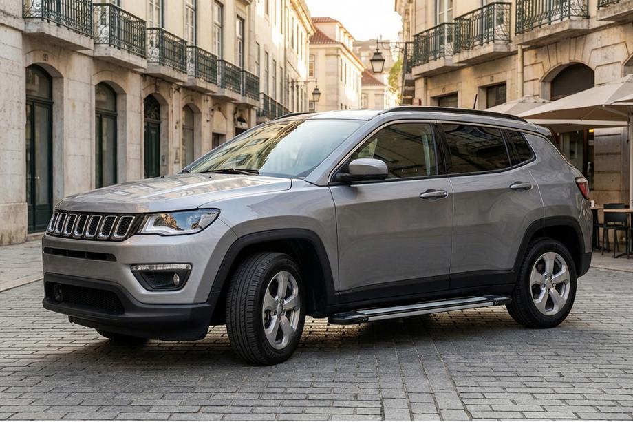 Jeep Compass 2016- Praguri Laterale Rainbow (2 buc, Aluminiu) Image