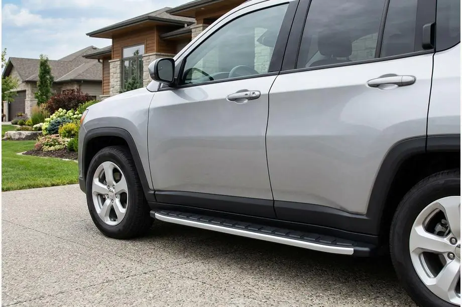 Jeep Compass 2016- Praguri Laterale Fullmond (2 buc, Aluminiu) Image