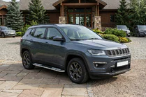 Jeep Compass 2016- Praguri Laterale Tayga V2 (2 buc, Aluminiu) foto 1
