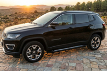 Jeep Compass 2016- Praguri Laterale Vision New Black (2 buc, Aluminiu) foto 1