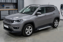 Jeep Compass 2016- Praguri Laterale Vision New Grey (2 buc, Aluminiu) foto 1