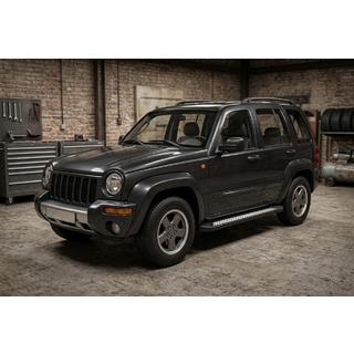 Praguri Laterale Vision New Black (2 buc, Aluminiu) Jeep Cherokee/Liberty 2002-2007 foto 1