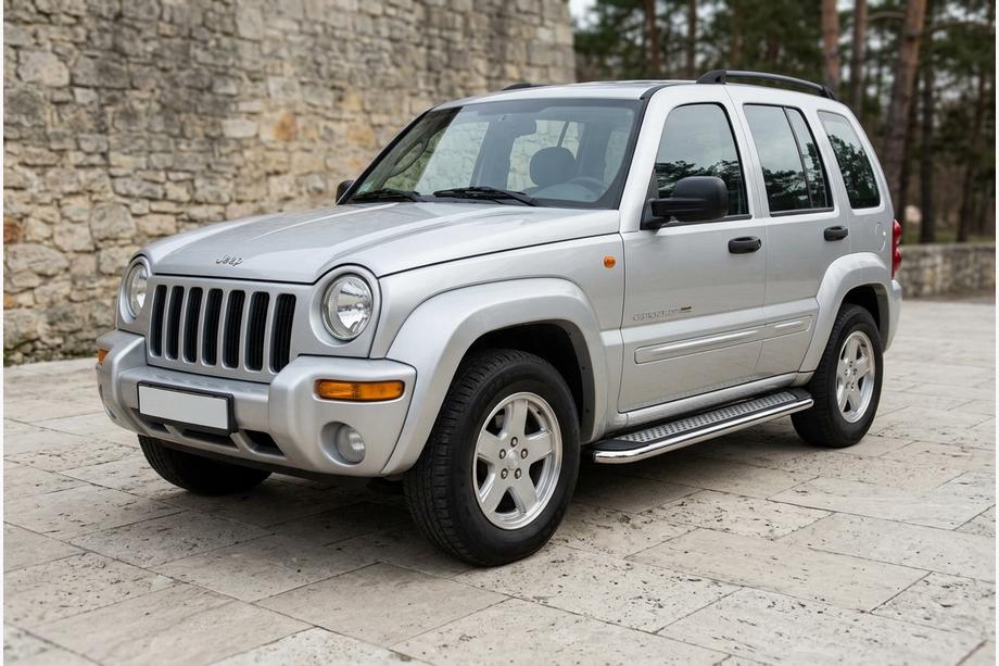 Jeep Cherokee/Liberty 2002-2007 Praguri Laterale Maydos V2 (2 buc, Aluminiu) Foto 1