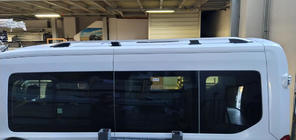 Ford Transit 2014- Bare longitudinale Skyport (2 buc, gri) foto 1