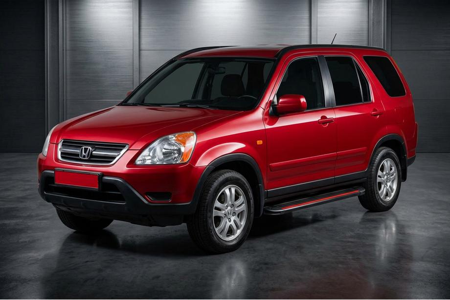 Honda CRV 2001-2006 Praguri Laterale Maya Red (2 buc, Aluminiu) Image