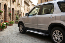 Honda CRV 2001-2006 Praguri Laterale Line (2 buc, Aluminiu) foto 1