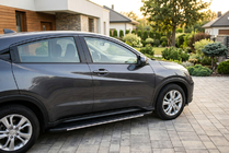 Honda HR-V 2014-2021 Praguri Laterale Bosphore Grey (2 buc, Aluminiu) foto 1