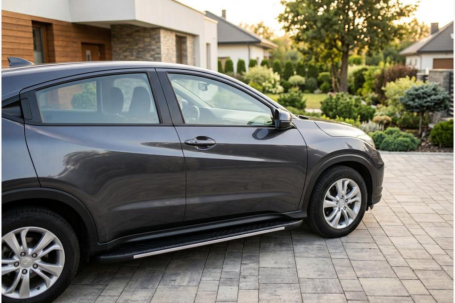 Honda HR-V 2014-2021 Praguri Laterale Bosphore Grey (2 buc, Aluminiu) Image
