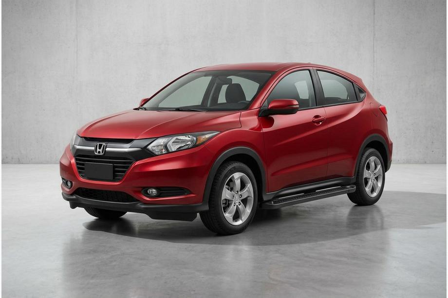 Honda HR-V 2014-2021 Praguri Laterale Allmond Black (2 buc, Aluminiu) Foto 1