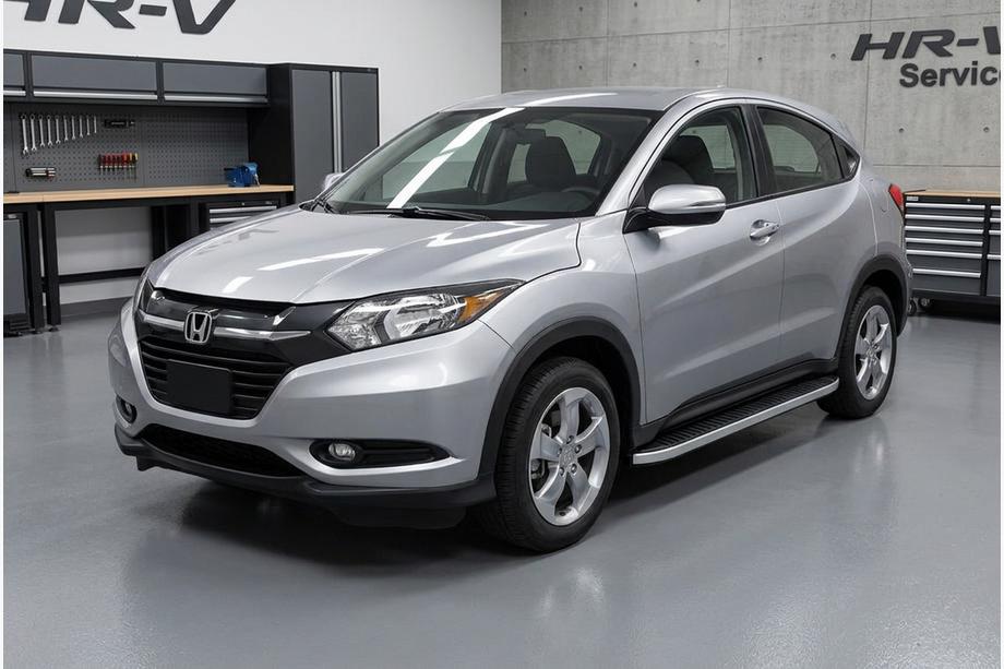 Honda HR-V 2014-2021 Praguri Laterale Tayga Grey (2 buc, Aluminiu) Image