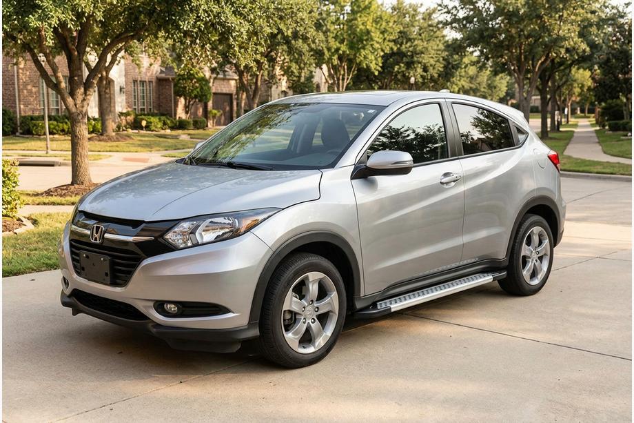Honda HR-V 2014-2021 Praguri Laterale Vision New Grey (2 buc, Aluminiu) Image