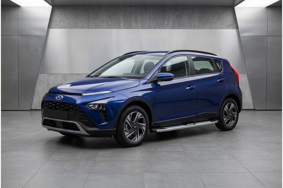 Hyundai Bayon 2021- Praguri Laterale Mevsim Grey (2 buc, Aluminiu) Image