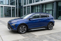 Hyundai Bayon 2021- Praguri laterale Allmond Grey (2 buc, aluminiu) foto 1