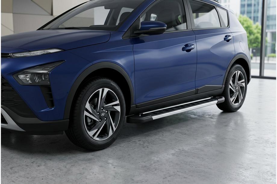 Hyundai Bayon 2021- Praguri Laterale RedLine (2 buc, Aluminiu) Image