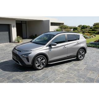 Praguri Laterale Tayga Grey (2 buc, Aluminiu) foto 1