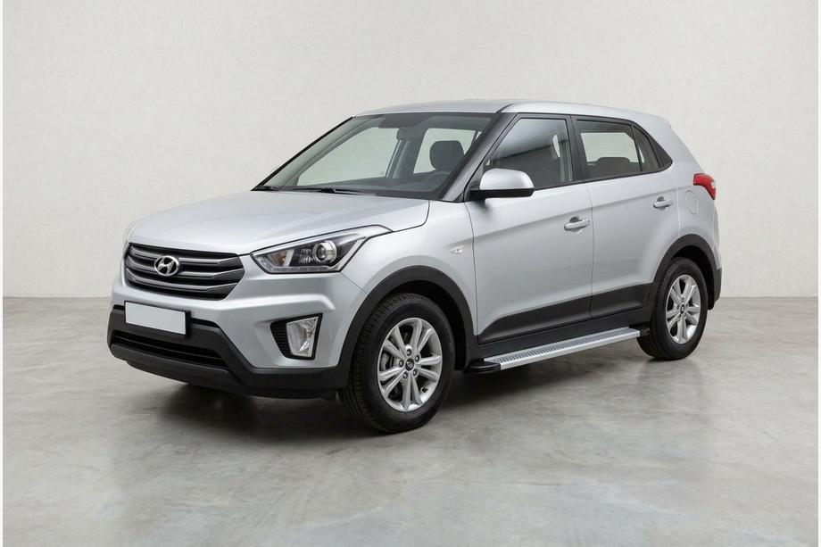 Hyundai Creta 2014-2020 Praguri Laterale Maya V2 (2 buc, Aluminiu) Image