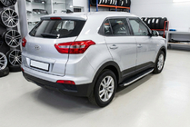 Hyundai Creta 2014-2020 Praguri Laterale Fullmond (2 buc, Aluminiu) foto 2