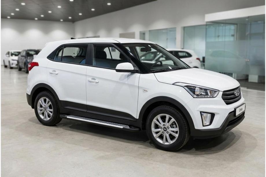 Hyundai Creta 2014-2020 Praguri Laterale Line (2 buc, Aluminiu) Foto 1