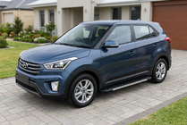 Hyundai Creta 2014-2020 Praguri Laterale RedLine (2 buc, Aluminiu) foto 1