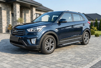 Hyundai Creta 2014-2020 Praguri Laterale Vision New Black (2 buc, Aluminiu) foto 1