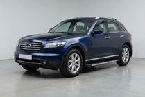 Infiniti FX 2003-2008 Praguri Laterale Maya V1 (2 buc, Aluminiu) foto 1