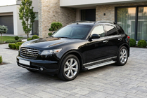 Infiniti FX 2003-2008 Praguri Laterale Maya V2 (2 buc, Aluminiu) foto 1