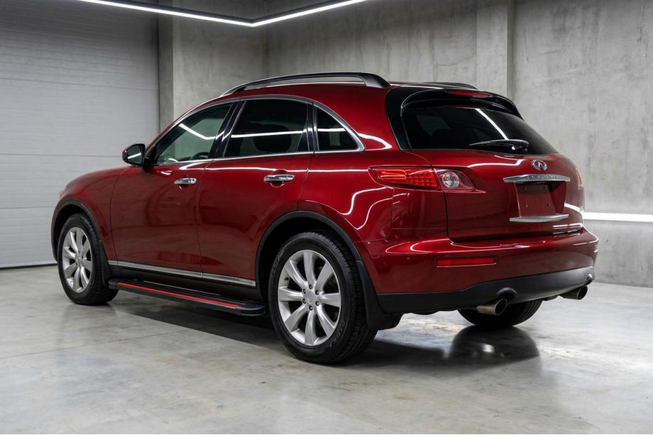 Infiniti FX 2003-2008 Praguri Laterale Maya Red (2 buc, Aluminiu) Image