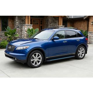 Praguri Laterale Maya Blue (2 buc, Aluminiu) Infiniti FX 2003-2008 foto 1