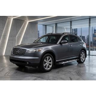 Praguri Laterale Sunrise (2 buc, Aluminiu) Infiniti FX 2003-2008 foto 1