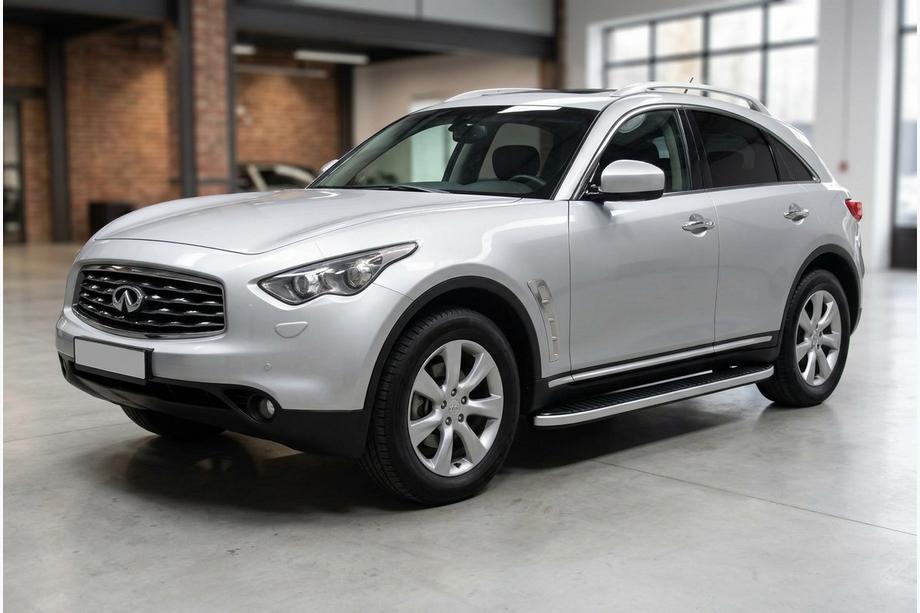 Infiniti FX 2003-2008 Praguri Laterale Tayga Grey (2 buc, Aluminiu) Image