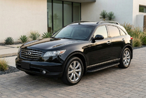 Infiniti FX 2003-2008 Praguri Laterale Tayga Black (2 buc, Aluminiu) foto 1