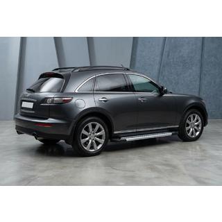 Praguri Laterale Vision New Grey (2 buc, Aluminiu) Infiniti FX 2003-2008 foto 1