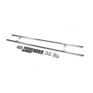 Tevi laterale 42 mm (2 buc, inox) BMW X3 E83 2003-2010 foto 2