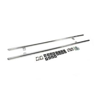 Tevi laterale 42 mm (2 buc, inox) BMW X3 E83 2003-2010 foto 3