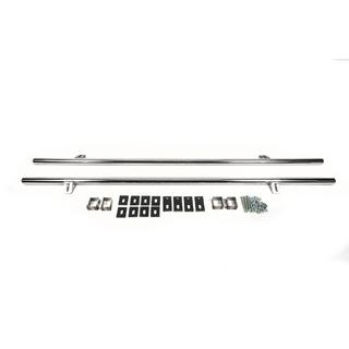 Tevi laterale 42 mm (2 buc, inox) BMW X3 E83 2003-2010 foto 4