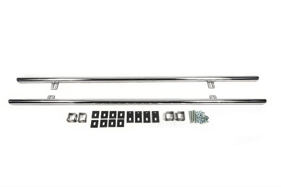BMW X3 E83 2003-2010 Tevi laterale 42 mm (2 buc, inox) Foto 1