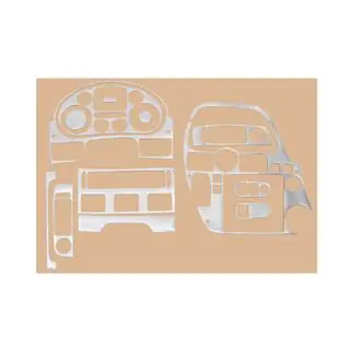 Decoruri bord (aspect aluminiu) DAF XF105 2005-2013