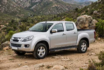 Isuzu D-Max 2011-2019 Praguri Laterale Bosphore Grey (2 buc, Aluminiu) foto 1