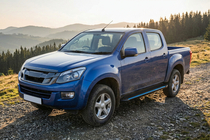 Isuzu D-Max 2011-2019 Praguri Laterale Maya Blue (2 buc, Aluminiu) foto 1