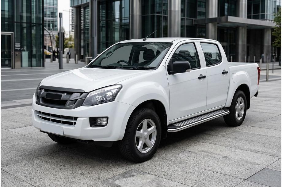 Isuzu D-Max 2011-2019 Praguri Laterale Maydos V2 (2 buc, Aluminiu) Image