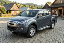 Isuzu D-Max 2011-2019 Praguri Laterale Rainbow (2 buc, Aluminiu) foto 1