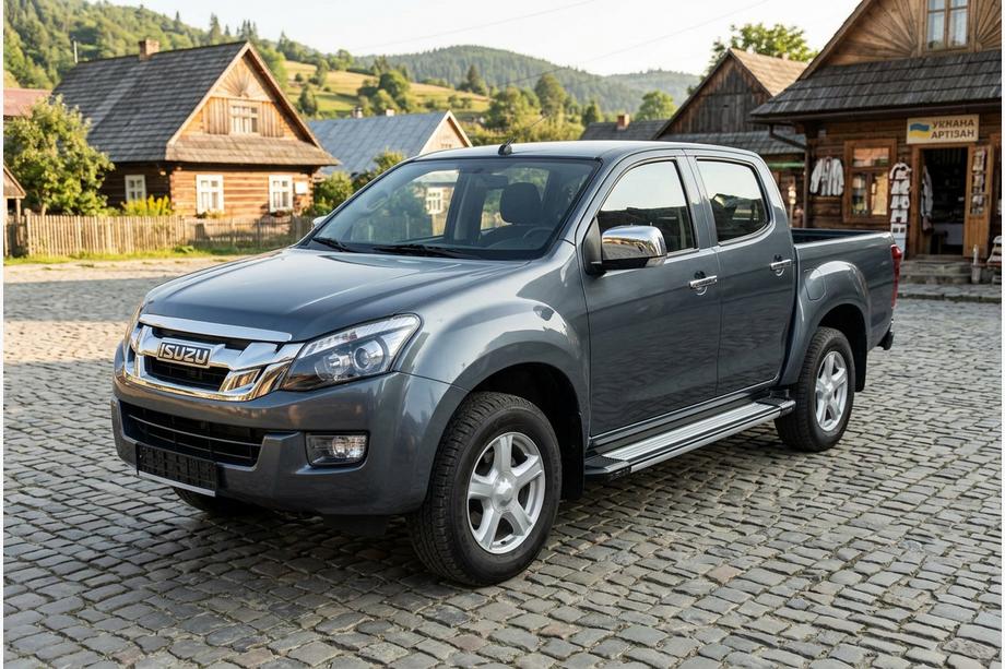 Isuzu D-Max 2011-2019 Praguri Laterale Rainbow (2 buc, Aluminiu) Image