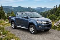 Isuzu D-Max 2011-2019 Praguri laterale Allmond Grey (2 buc, aluminiu) foto 1
