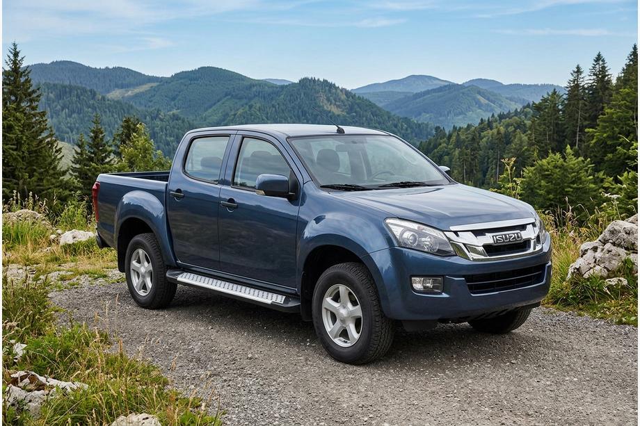 Isuzu D-Max 2011-2019 Praguri laterale Allmond Grey (2 buc, aluminiu) Image