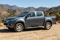 Isuzu D-Max 2011-2019 Praguri Laterale Tayga V2 (2 buc, Aluminiu) foto 1