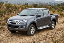 Isuzu D-Max 2011-2019 Praguri Laterale Vision New Grey (2 buc, Aluminiu) foto 1