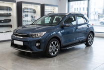 Kia Stonic 2017- Praguri laterale Bosphorus Grey (2 buc, aluminiu) foto 1